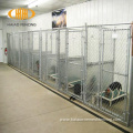 large galvanized outdoor dog kennel/metal dog run cage